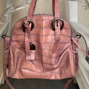 NWOT Francesco Biasia Leather satchel